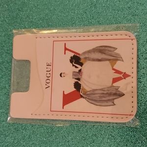 Vogue phone cardholder